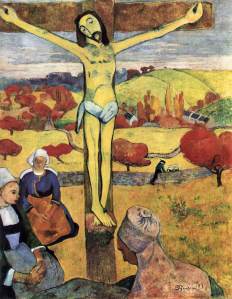 GAUGUIN P., Le Christ jaune, 1889, huile sur toile, 92 x 73 cm, Albright-Knox Art Gallery, Buffalo© Web Gallery of Art, created by Emil Krén and Daniel Marx.
